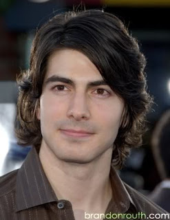 Brandon Routh Medium Short Layered haircut for Men