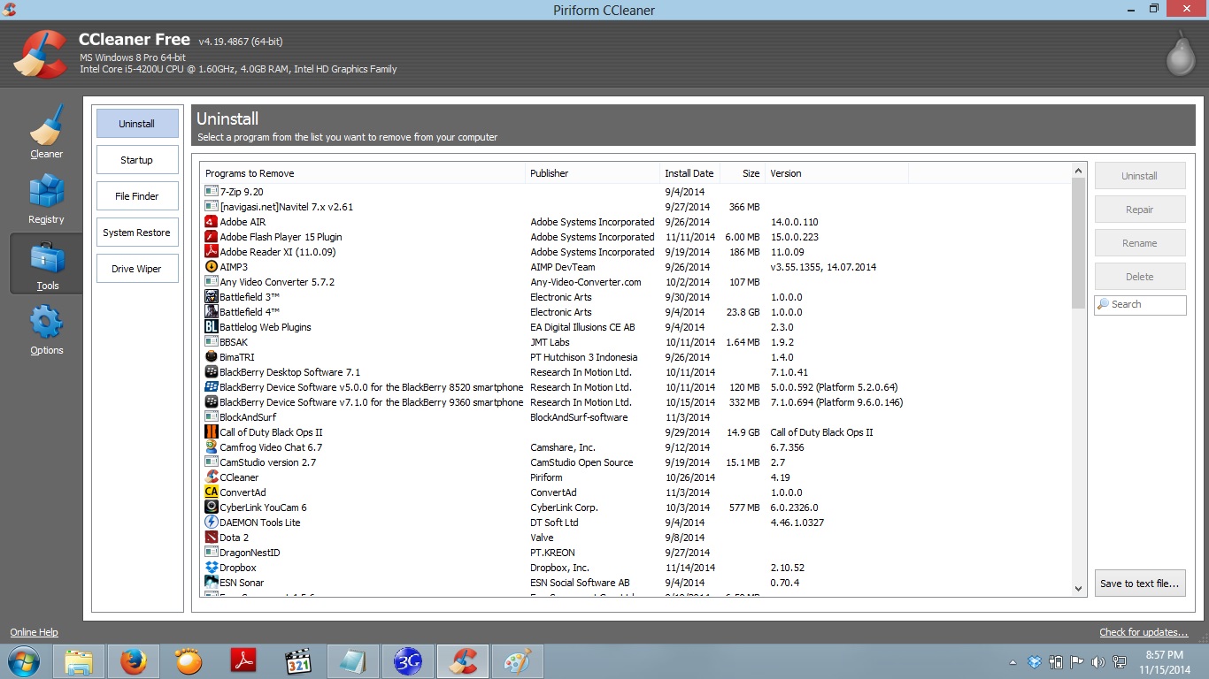 Como limpiar mi pc con ccleaner - Shows ccleaner 32 bit 64 bit difference libras mes