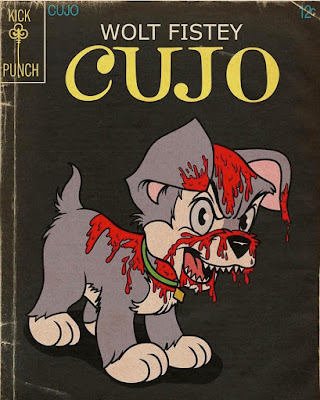 Meme de humor sobre Cujo