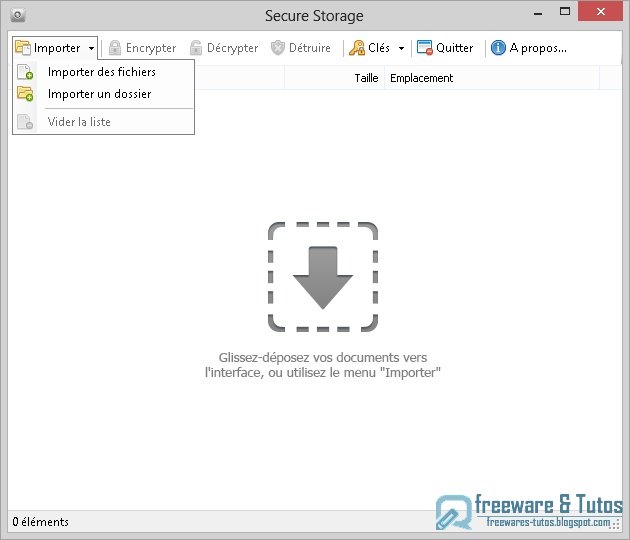 Secure Storage : un logiciel gratuit pour chiffrer vos fichiers