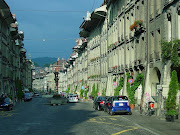 Architect developer in Bern in Switzerland (bern streets)