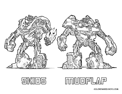 Transformers Coloring Pages