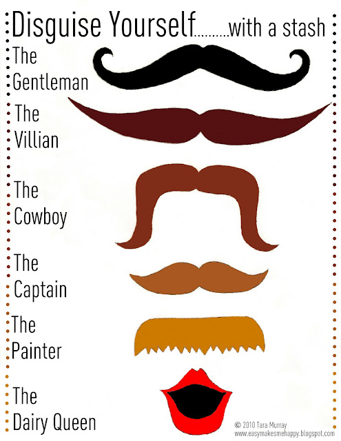 Plantillas De Mostachos Y Bigotes Diversos Ideas Y Material