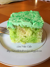 Lime Poke Cake | Addicted to Recipes