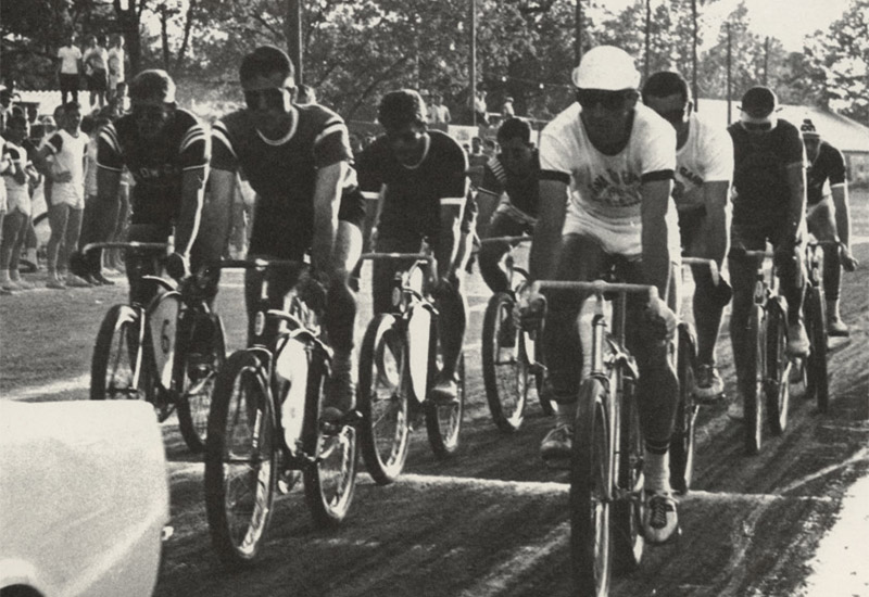 Lambda Chi Alpha's BikeaThon Fundraiser from p 125 of the 1965 Orient