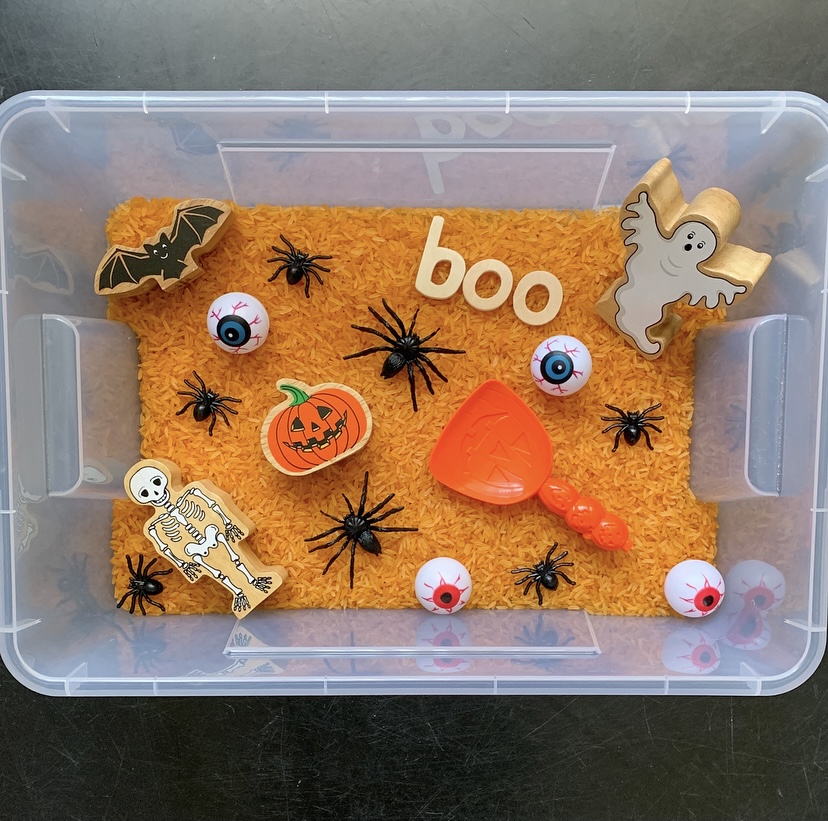 Halloween Sensory Tuff Spot Tray - All About Kids