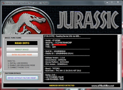 Jurassic-Android-Tool