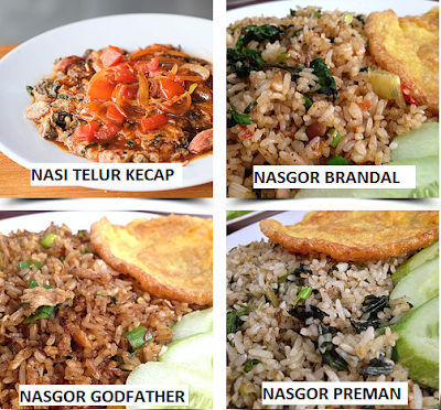 Daftar Menu Nasi Goreng Mafia Terbaru 2018