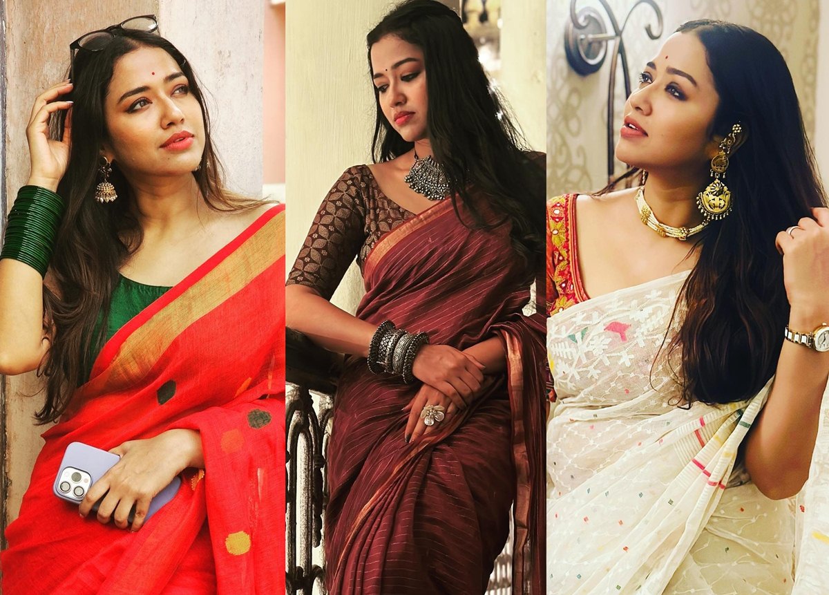 Sohini-Sarkar-cute-and-stunning-photoshoot-in-Saree