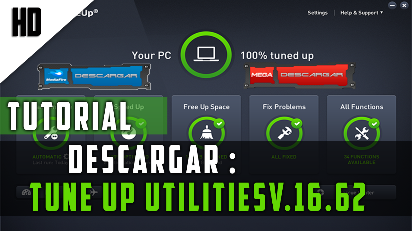 Descargar e Instalar AVG Tuneup Utilities V.16 - INFOTECH - HD