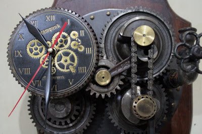 steampunk clock