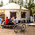 Boreal Explorers - Adventure Ecology bike and yurt at the summer solstice