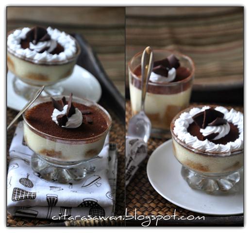 Puding Tiramisu ~ Resepi Terbaik