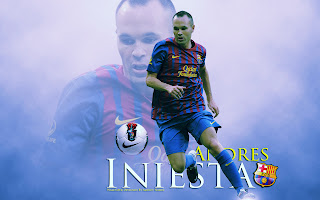 Andres Iniesta Hd Wallpaper