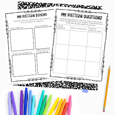 Patterns phenomenon-based learning unit for reading, math, science, and social studies