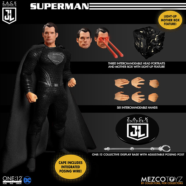 Mezco One12 Collective Zack Snyder’s Justice League Deluxe Steel Boxed Set