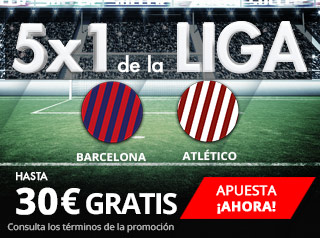 suertia promocion Barcelona vs Atletico 4 marzo