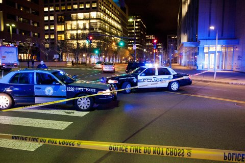 A Massachusetts Institute of Technology campus police officer was shot and killed near the campus in Cambridge