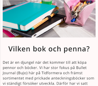 Vilken bok och penna