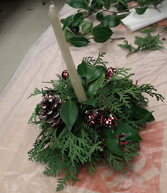  Table centerpiece for Christmas