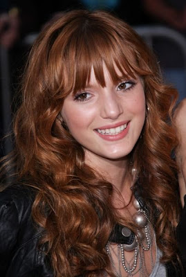 Beauty Women Curly Bangs