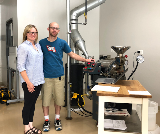 Meeting Lynn and Alex owners of Maple Leaf Coffee Roasters