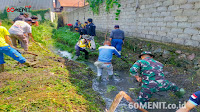 Serma Abdulloh Fauzi, Dansub 11 Sektor 22 Kerahkan Pasukan dalam Menata Ulang Anak Sungai Cipamulihan