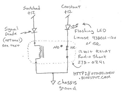   on Going S On Of Otto S Pastimes  Diy Simple Car Alarm Flashing Led