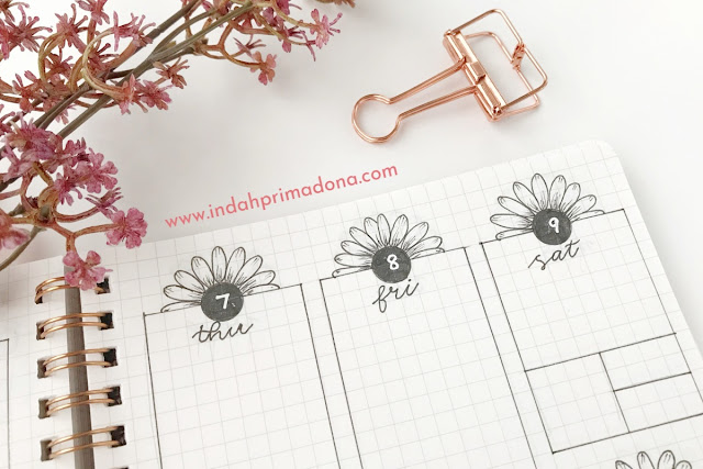 bullet journal setup, march 2019 bullet journal setup, bullet journal indonesia, tema bullet journal, weekly spread, monthly spread, memories page, productivity tracker, bujo, bujo indonesia