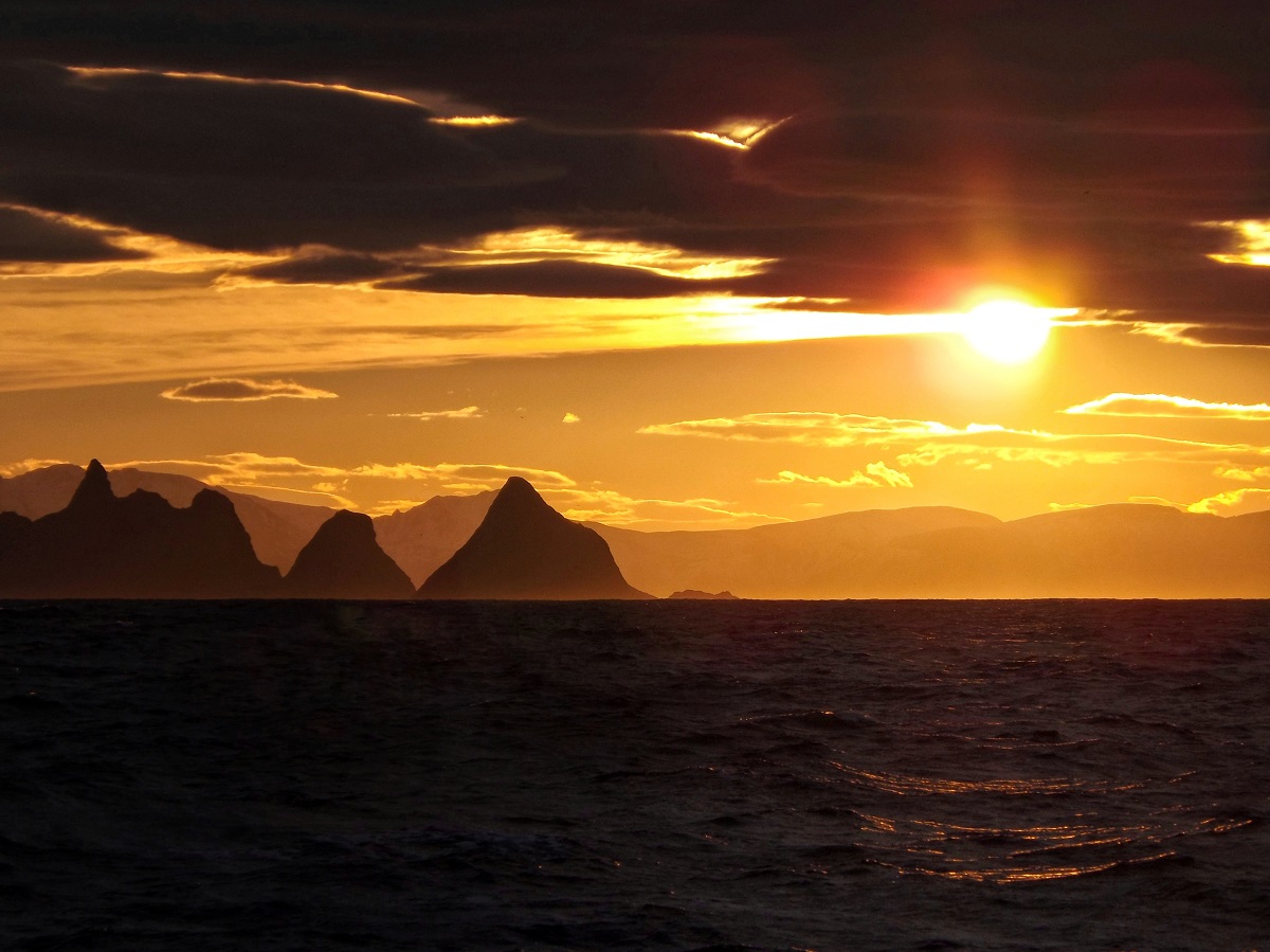 Mar Norvegia Andenes isole Vesterålen