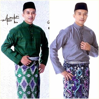  Baju  Melayu  Aaron Aziz Kena Ciplak Engku Muzahadin