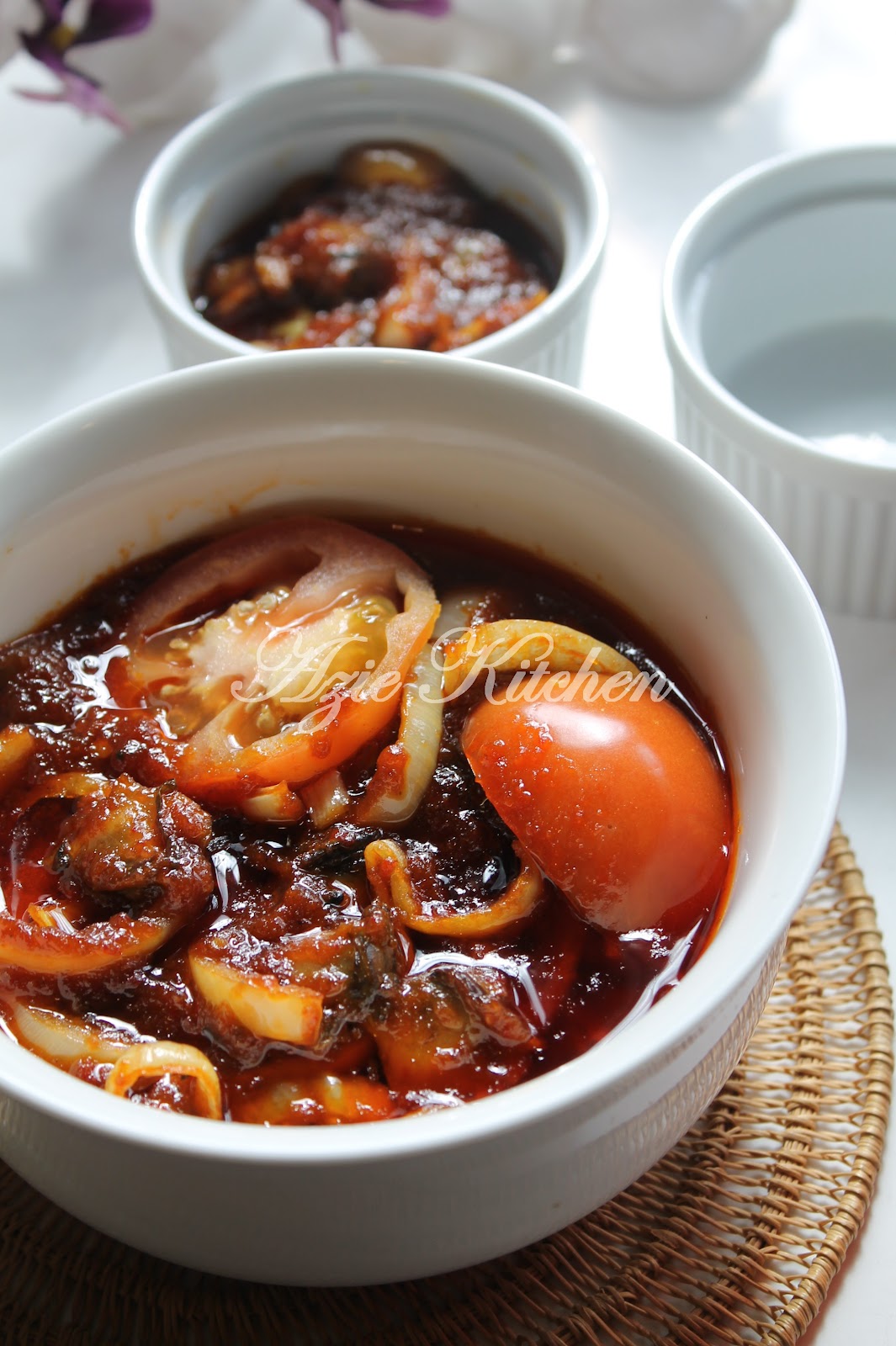 Kerang Gergasi Masak Sweet Sour - Azie Kitchen