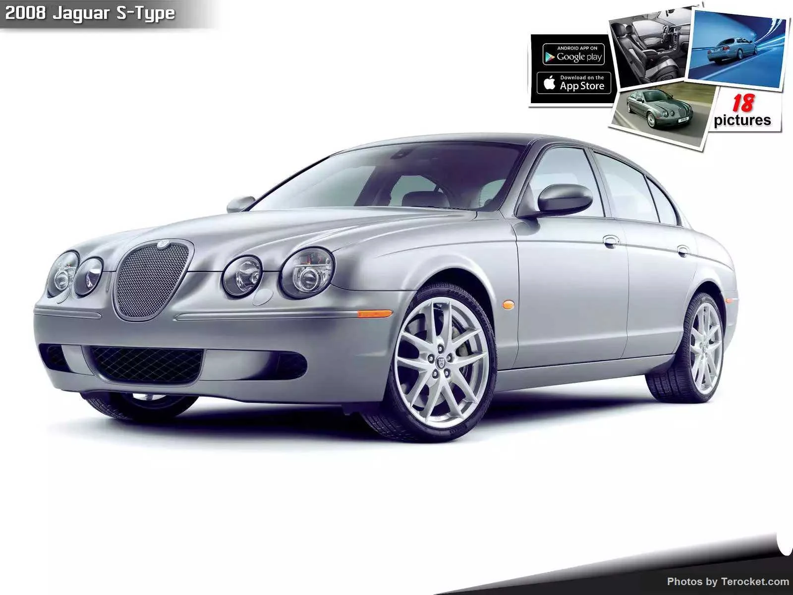 Hình ảnh xe ô tô Jaguar S-Type 2008 & nội ngoại thất