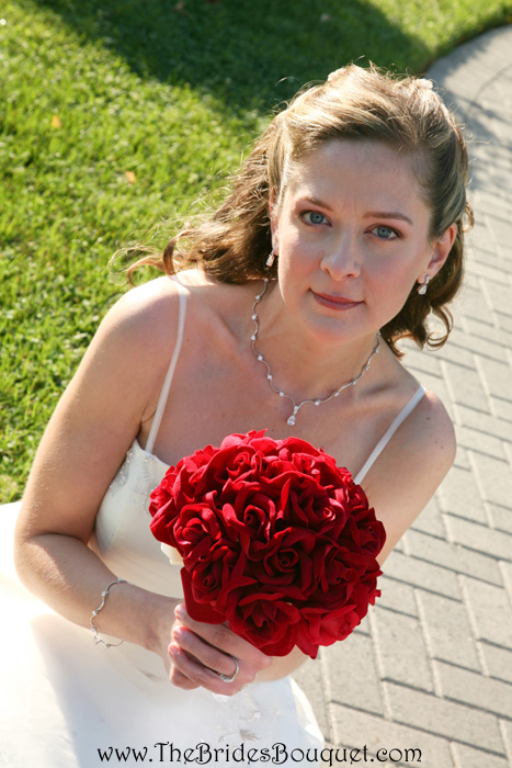 Rose bridal party flowers