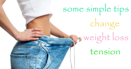Some simple tips for weight loss