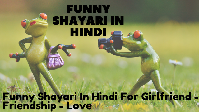 Funny Shayari In Hindi For Girlfriend - Friendship - Love