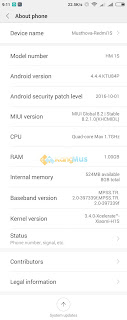 install custom kernel miui global redmi 1s