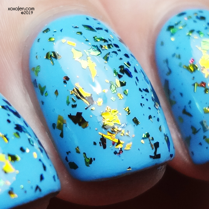 xoxoJen's swatch of KBShimmer Party Like A Guac Star