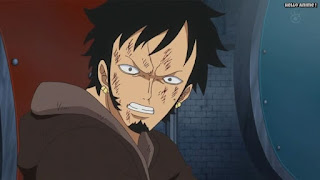 ワンピースアニメ ドレスローザ編 679話 トラファルガー・ロー 帽子無し トラ男 Trafalgar Law | ONE PIECE Episode 679