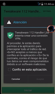 como tener internet gratis con Tweakware apk