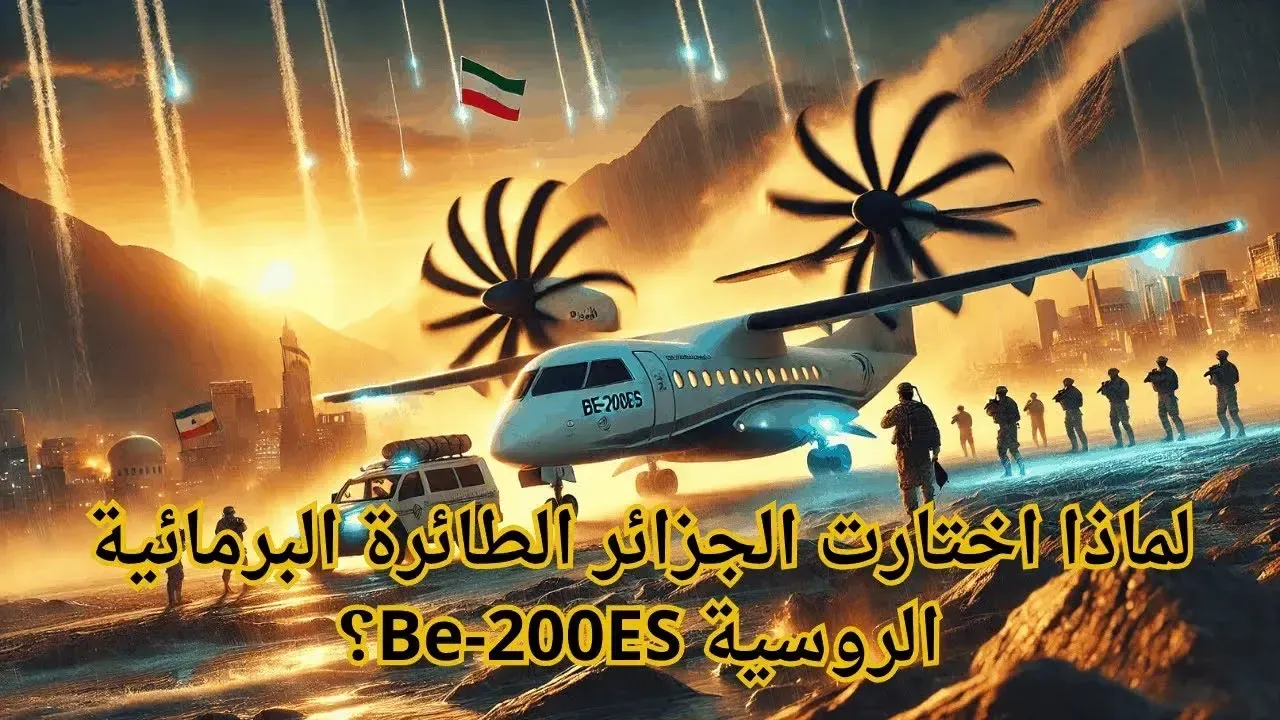 الجزائر تستلم طائرتها البرمائية الثانية من نوع Be-200ES