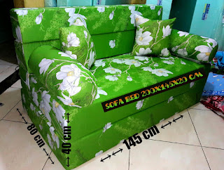 Harga Sofa bed inoac no 3 ukuran 200x145x20cm