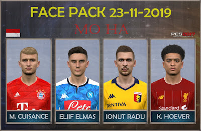 PES 2017 Facepack 23-11-2019 by Mo Ha