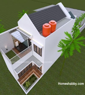 Desain Rumah Minimalis 2 Lantai Dengan Ruang Terbuka 2022