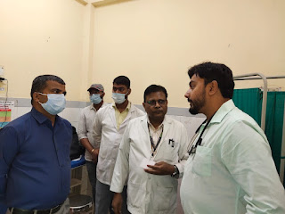 डीएम ने जिला चिकित्सालय का निरीक्षण कर दिये निर्देश | #NayaSaveraNetwork