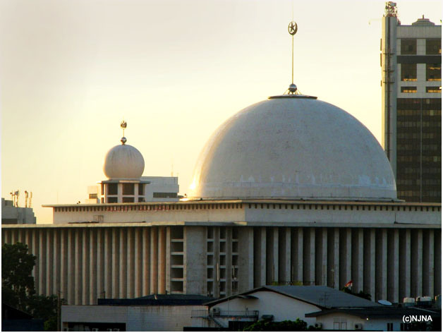  Bagaimanakah Struktur Atau Susunan Kubah Masjid Istiqlal  