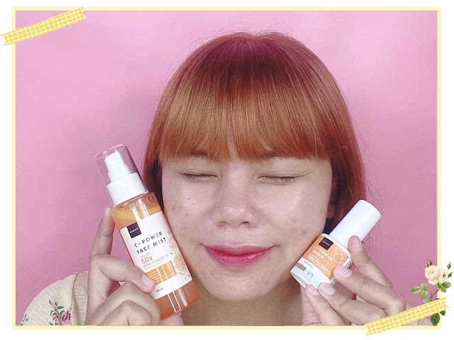 Cerah Merona dengan Scarlett C-Power Face Mist