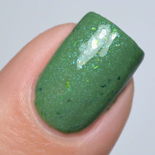 olive green nail polish