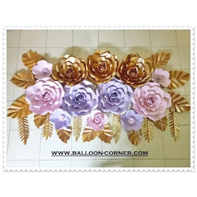 Paper Flower / Bunga Kertas (Paket Premium A)