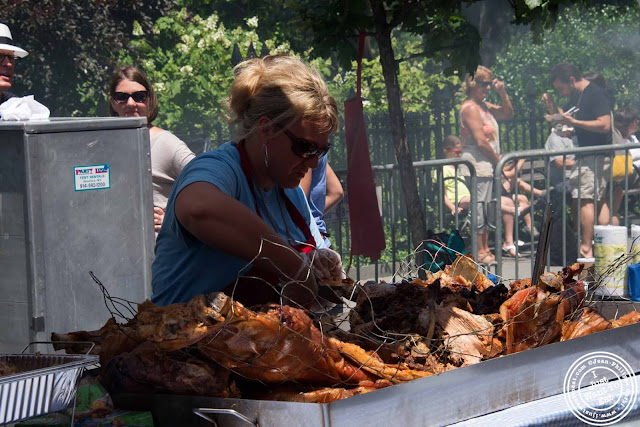 Image of Whole hog from Scott's BBQ from South Carolina at 11th Annual Big Apple BBQ Block Party at Madison Square Park!